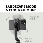 Selfie stick con treppiede e telecomando Bluetooth L12