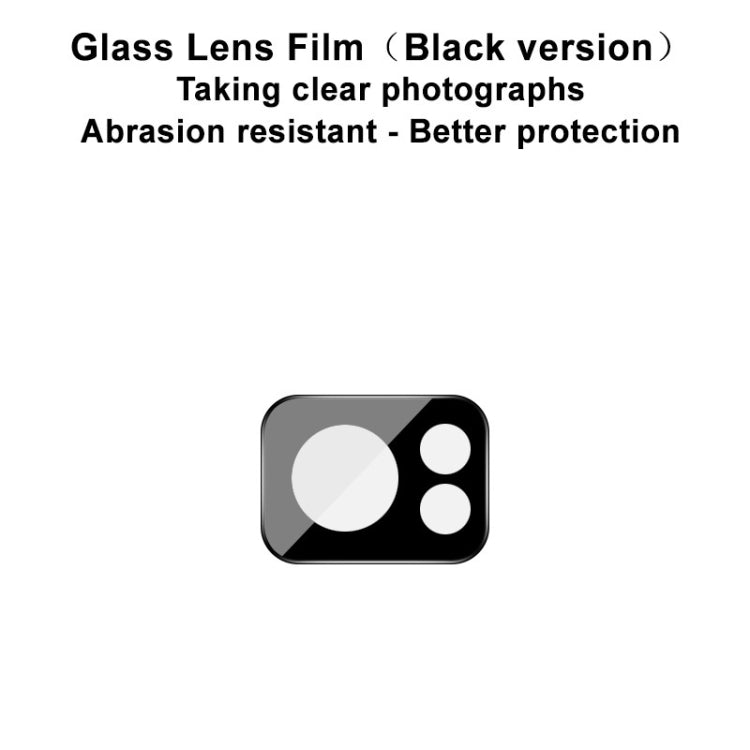 Pellicola in vetro per obiettivo fotocamera posteriore IMAK versione nera, For OPPO Reno7 Pro 5G, For OPPO Realme 9 5G India/Realme 8s 5G, For OPPO Realme C31, For OPPO Realme Narzo 50A, For OPPO Realme Narzo 50i, For Xiaomi Redmi Note 11 4G Global    ...