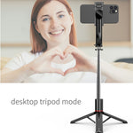 Selfie stick con treppiede e telecomando Bluetooth L13