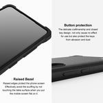 IMAK Custodia in TPU antiurto per airbag all-inclusive con protezione per lo schermo, For Xiaomi Black Shark 5 Pro, For Xiaomi Black Shark 5, For Xiaomi Redmi Note 11SE 5G/Note 10 5G/ Note 10T 5G/Xiaomi Poco M3 Pro 4G/5G                                ...