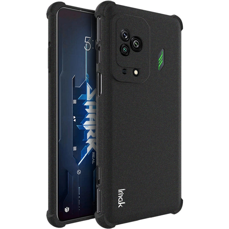 IMAK Custodia in TPU antiurto per airbag all-inclusive con protezione per lo schermo, For Xiaomi Black Shark 5 Pro, For Xiaomi Black Shark 5, For Xiaomi Redmi Note 11SE 5G/Note 10 5G/ Note 10T 5G/Xiaomi Poco M3 Pro 4G/5G                                ...