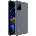 IMAK Custodia in TPU antiurto per airbag all-inclusive con protezione per lo schermo, For Xiaomi Black Shark 5 Pro, For Xiaomi Black Shark 5, For Xiaomi Redmi Note 11SE 5G/Note 10 5G/ Note 10T 5G/Xiaomi Poco M3 Pro 4G/5G                                ...