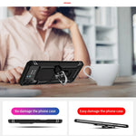 Custodia protettiva antiurto in TPU + PC con supporto girevole a 360 gradi, For Samsung Galaxy Z Flip4