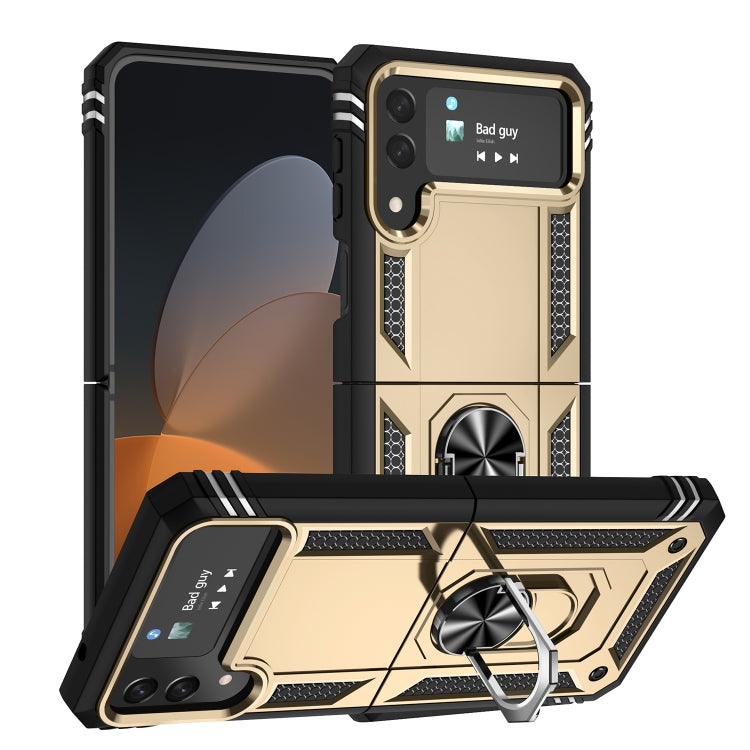 Custodia protettiva antiurto in TPU + PC con supporto girevole a 360 gradi, For Samsung Galaxy Z Flip4