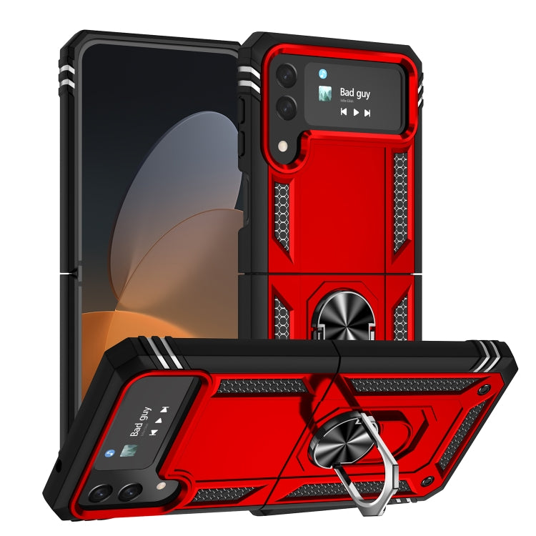 Custodia protettiva antiurto in TPU + PC con supporto girevole a 360 gradi, For Samsung Galaxy Z Flip4