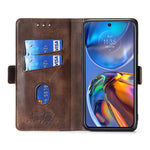 Custodia per telefono in pelle con fibbia laterale a contrasto di colore, For Sharp Aquos R6