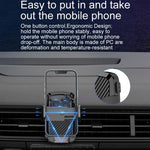 C1 Supporto per telefono con presa d'aria per trasmettitore FM per lettore MP3 Bluetooth 5.0 per auto, C1