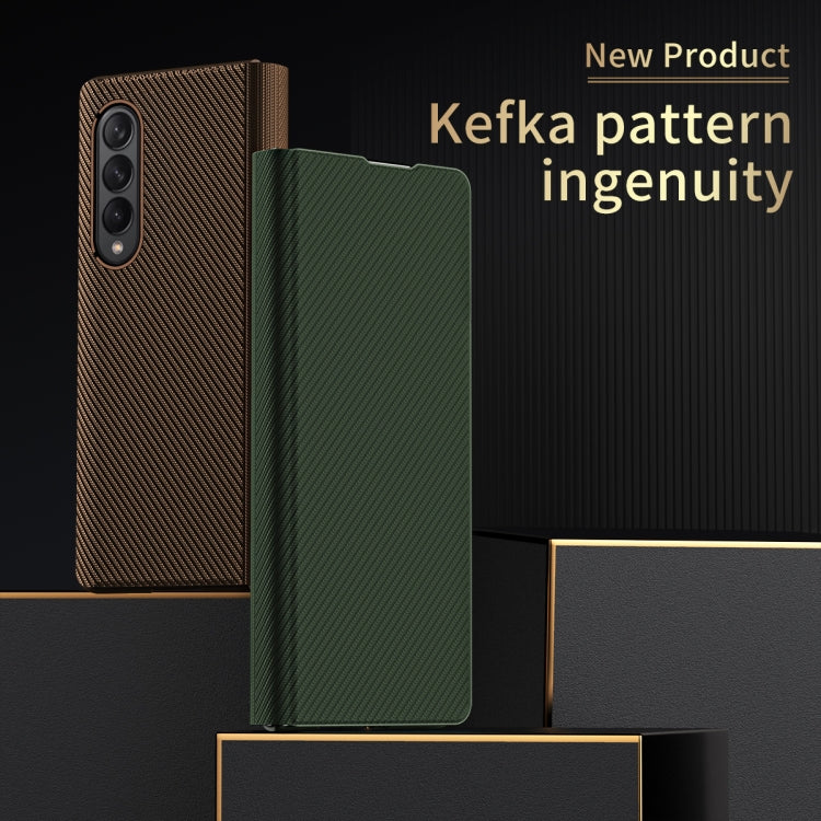 Custodia protettiva per telefono all-inclusive in Kevlar Texture, For Samsung Galaxy Z Fold4