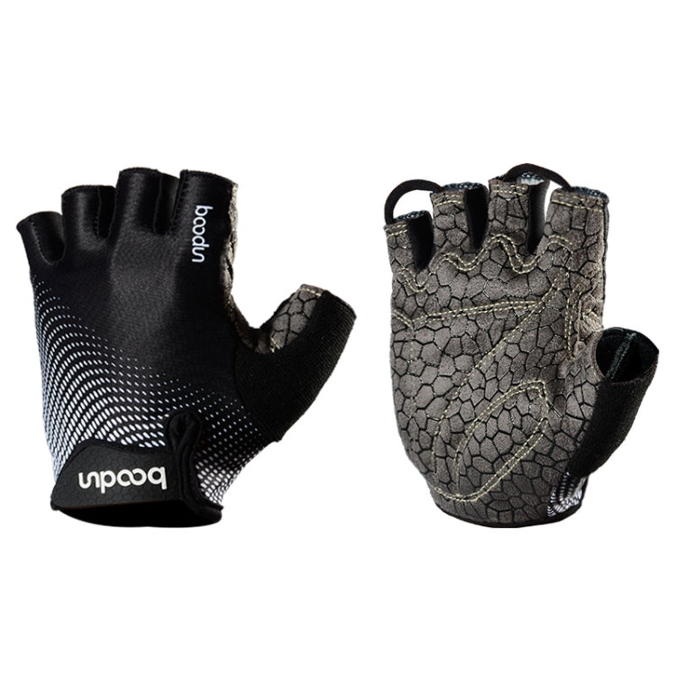 BOODUN 1096 Guanti in silicone per sport fitness traspiranti resistenti all'usura e antiscivolo, S, M, L, XL