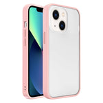Custodia TPU traslucida effetto pelle per iPhone 14 e 14 Plus