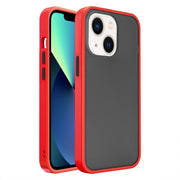 Custodia per telefono smerigliata con sensazione di pelle traslucida, For iPhone 14, For iPhone 14 Plus