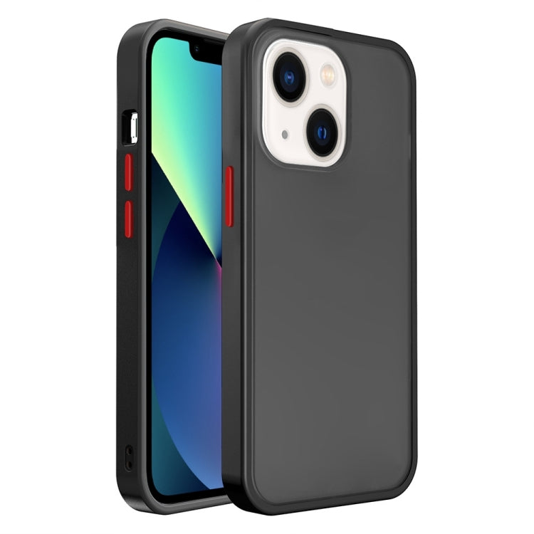Custodia TPU traslucida effetto pelle per iPhone 14 e 14 Plus