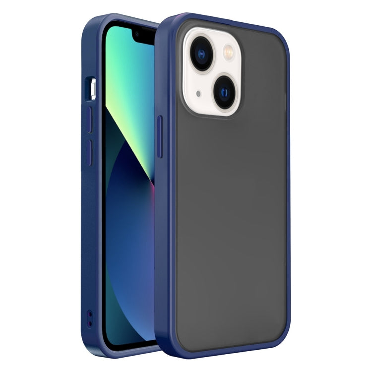 Custodia TPU traslucida effetto pelle per iPhone 14 e 14 Plus