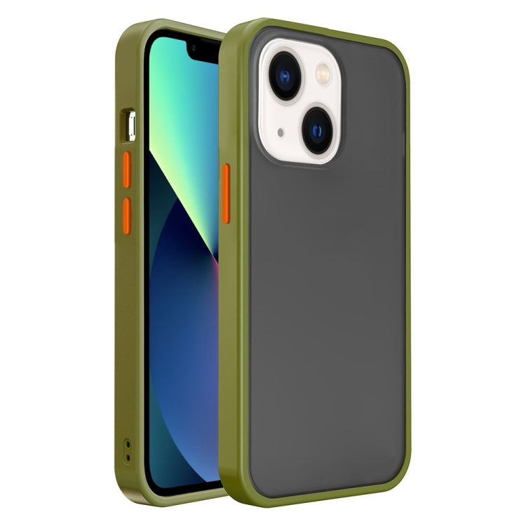 Custodia TPU traslucida effetto pelle per iPhone 14 e 14 Plus