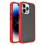 Custodia TPU traslucida effetto pelle per iPhone 14 e 14 Plus