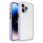 Custodia TPU traslucida effetto pelle per iPhone 14 e 14 Plus