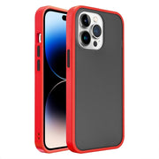 Custodia per telefono smerigliata con sensazione di pelle traslucida, For iPhone 14 Pro, For iPhone 14 Pro Max