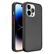 Custodia per telefono smerigliata con sensazione di pelle traslucida, For iPhone 14 Pro, For iPhone 14 Pro Max