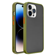 Custodia per telefono smerigliata con sensazione di pelle traslucida, For iPhone 14 Pro, For iPhone 14 Pro Max
