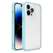 Custodia per telefono smerigliata con sensazione di pelle traslucida, For iPhone 14 Pro, For iPhone 14 Pro Max