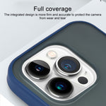 Custodia TPU traslucida effetto pelle per iPhone 14 Pro Max