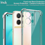IMAK Custodia in TPU antiurto per airbag all-inclusive con protezione per lo schermo, For OPPO Reno8 5G, For OPPO Reno8 Pro+ 5G, For OPPO Reno8 Pro 5G, For Motorolo Moto E32 4G, For Xiaomi Redmi Note 11T Pro 5G / Note 11T Pro+ 5G                       ...