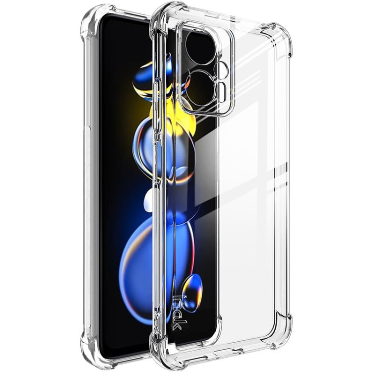 IMAK Custodia in TPU antiurto per airbag all-inclusive con protezione per lo schermo, For OPPO Reno8 5G, For OPPO Reno8 Pro+ 5G, For OPPO Reno8 Pro 5G, For Motorolo Moto E32 4G, For Xiaomi Redmi Note 11T Pro 5G / Note 11T Pro+ 5G                       ...