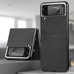 Custodia per telefono antiurto pieghevole in fibra, For Samsung Galaxy Z Flip4