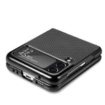 Custodia per telefono antiurto pieghevole in fibra, For Samsung Galaxy Z Flip4