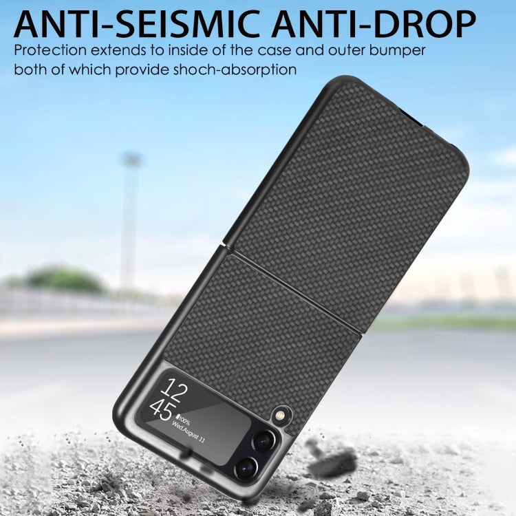 Custodia per telefono antiurto pieghevole in fibra, For Samsung Galaxy Z Flip4