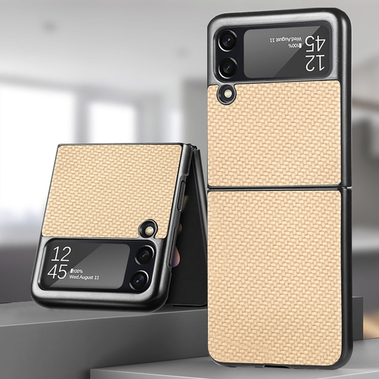 Custodia per telefono antiurto pieghevole in fibra, For Samsung Galaxy Z Flip4