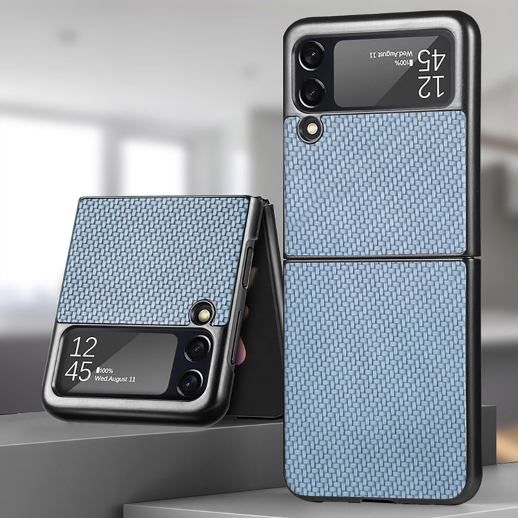 Custodia per telefono antiurto pieghevole in fibra, For Samsung Galaxy Z Flip4