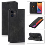 Custodia in pelle con ricarica wireless per iPhone 12 mini