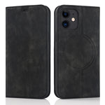Custodia in pelle con ricarica wireless per iPhone 12 mini