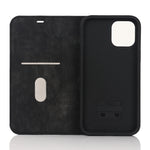 Custodia in pelle con ricarica wireless per iPhone 12 mini
