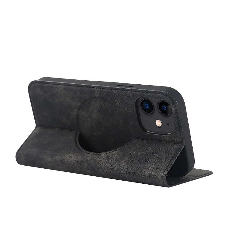 Custodia in pelle con ricarica wireless per iPhone 12 mini