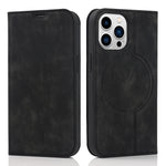 Custodia in pelle con ricarica wireless per iPhone 13 Pro Max