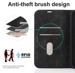 Custodia in pelle con ricarica wireless per iPhone 13 Pro Max