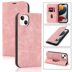 Custodia in pelle con ricarica wireless per iPhone 13 Pro Max