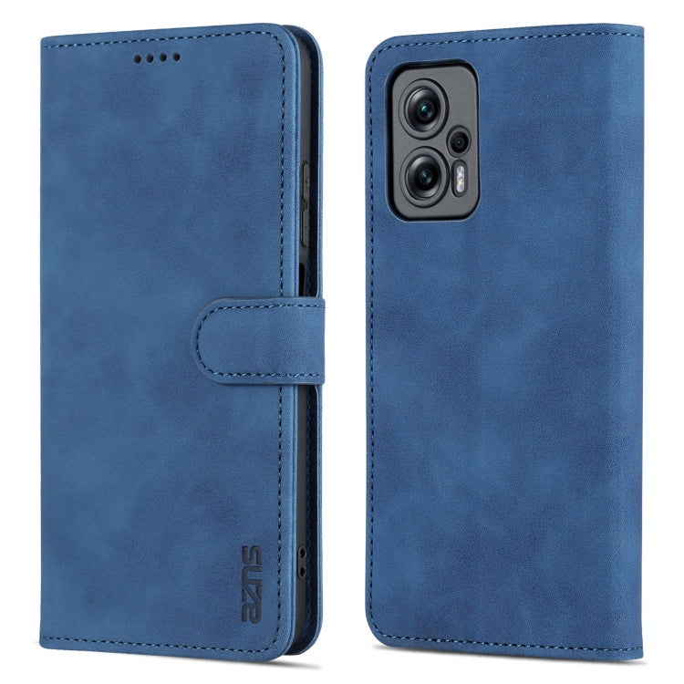 AZNS Skin Feel Calf Texture Flip Custodia in pelle per telefono, For Xiaomi Redmi Note 11T Pro/POCO X4 GT, For OPPO Reno8, For OPPO Reno8 Pro, For Huawei Nova 9Z/Enjoy 50 Plus