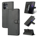 AZNS Skin Feel Calf Texture Flip Custodia in pelle per telefono, For Xiaomi Redmi Note 11T Pro/POCO X4 GT, For OPPO Reno8, For OPPO Reno8 Pro, For Huawei Nova 9Z/Enjoy 50 Plus