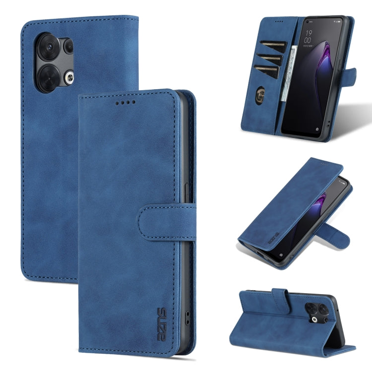 AZNS Skin Feel Calf Texture Flip Custodia in pelle per telefono, For Xiaomi Redmi Note 11T Pro/POCO X4 GT, For OPPO Reno8, For OPPO Reno8 Pro, For Huawei Nova 9Z/Enjoy 50 Plus