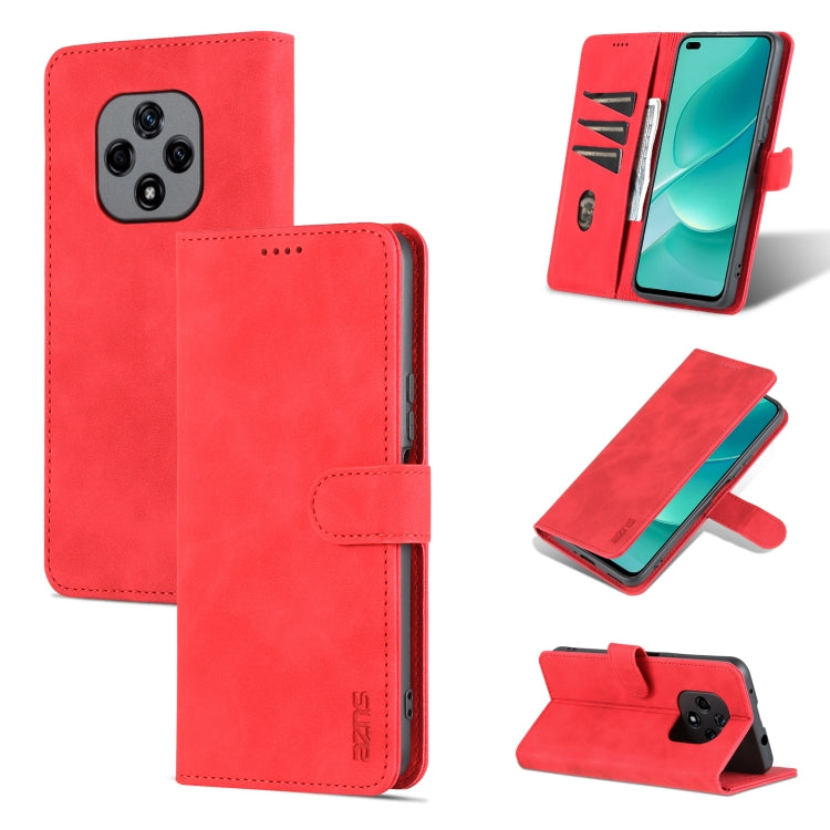 AZNS Skin Feel Calf Texture Flip Custodia in pelle per telefono, For Xiaomi Redmi Note 11T Pro/POCO X4 GT, For OPPO Reno8, For OPPO Reno8 Pro, For Huawei Nova 9Z/Enjoy 50 Plus