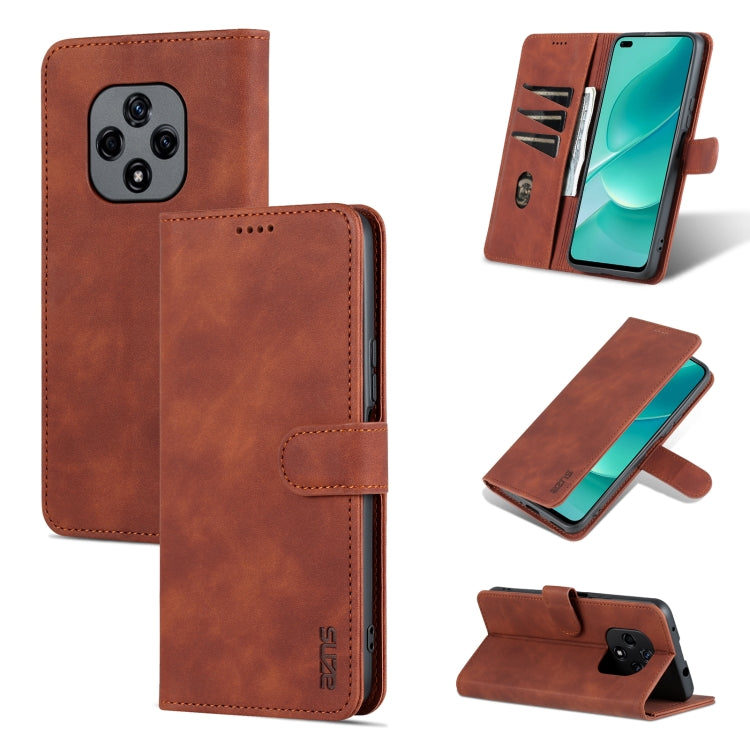 AZNS Skin Feel Calf Texture Flip Custodia in pelle per telefono, For Xiaomi Redmi Note 11T Pro/POCO X4 GT, For OPPO Reno8, For OPPO Reno8 Pro, For Huawei Nova 9Z/Enjoy 50 Plus