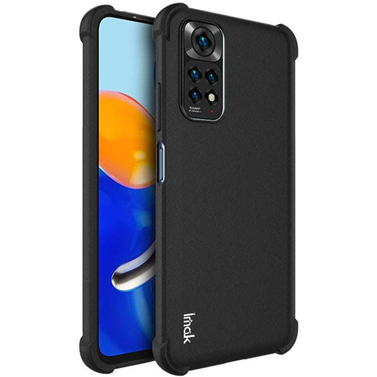IMAK Custodia per telefono in TPU antiurto antiurto IMAK con protezione per lo schermo, For Xiaomi Redmi Note 11 4G Overseas Version / Note 11S 4G Overseas Version, For Xiaomi 12 / 12X, For Xiaomi 12 Pro