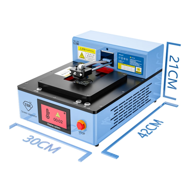 TBK 288 Strumento di rimozione dello schermo di controllo automatico intelligente del vuoto della pompa incorporata,, US Plug, UK Plug, AU Plug, EU Plug