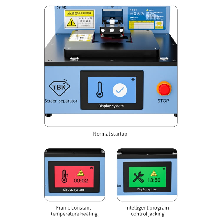 TBK 288 Built-in Pump Vacuum Intelligent Automatic Control Screen Removal Tool,,US Plug,UK Plug,AU Plug,EU Plug