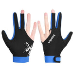 BOODUN M050912 Guanti da biliardo a tre dita sottili e traspiranti per uomo e donna, M, L