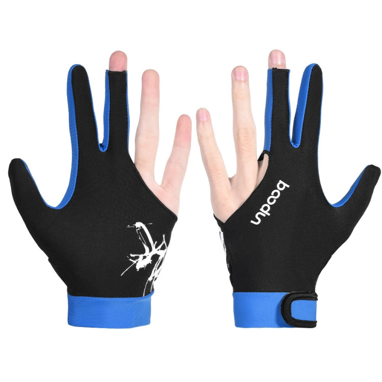 BOODUN M050912 Guanti da biliardo a tre dita sottili e traspiranti per uomo e donna, M, L
