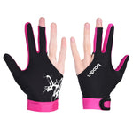 BOODUN M050912 Guanti da biliardo a tre dita sottili e traspiranti per uomo e donna, M, L